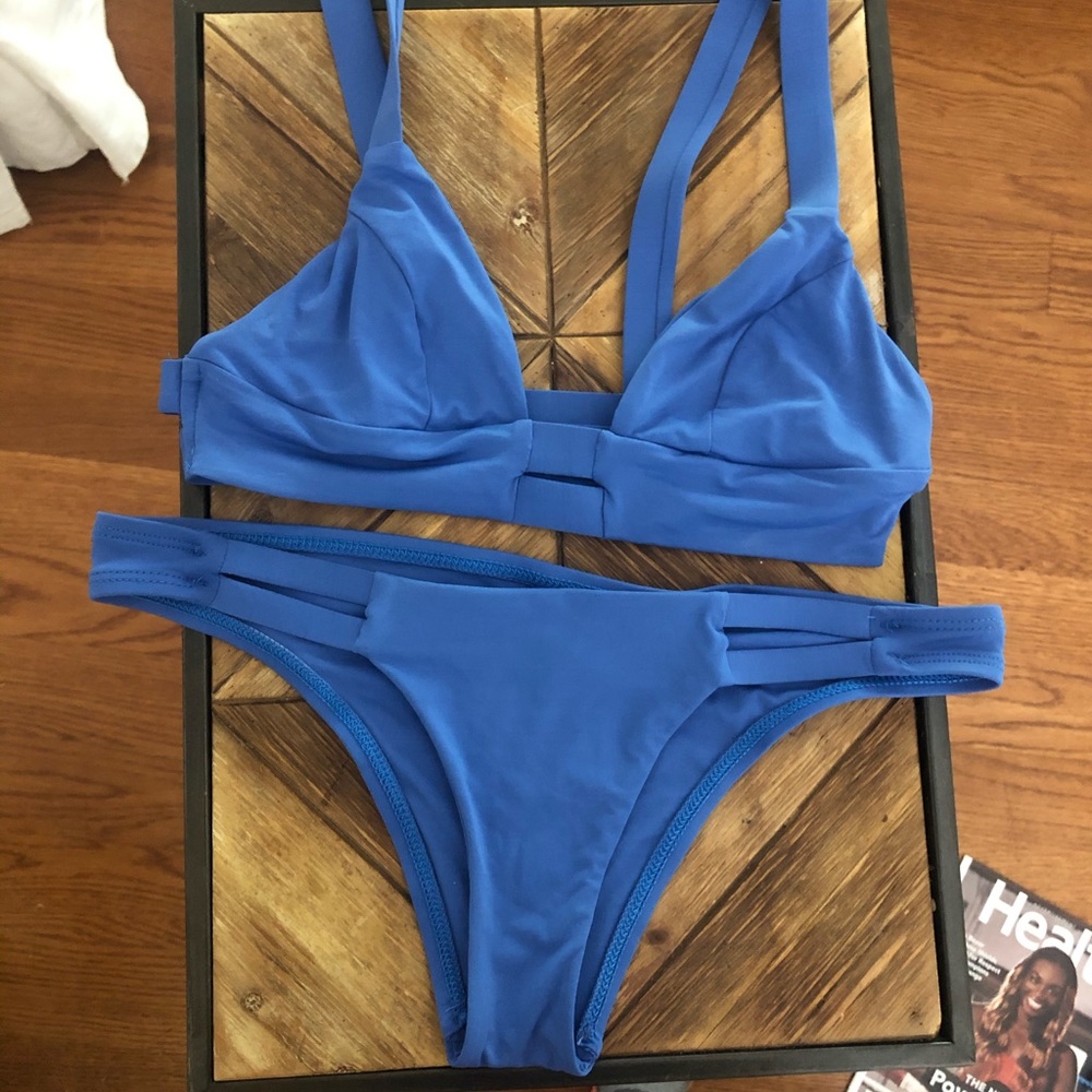 Vitamin A Blue Bikini Set